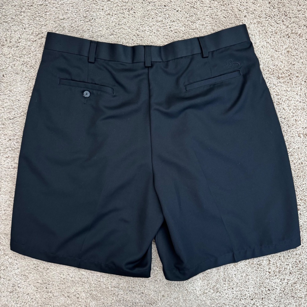 Champions Tour Golf Shorts Mens Size 40 Black Pleated‎ Performance Lightweight - Picture 2 of 9